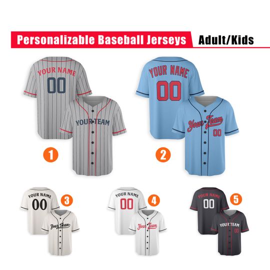 Discover Custom Minnesota Twins Jersey - Piping Options - Infant, Toddler, Youth, Adult