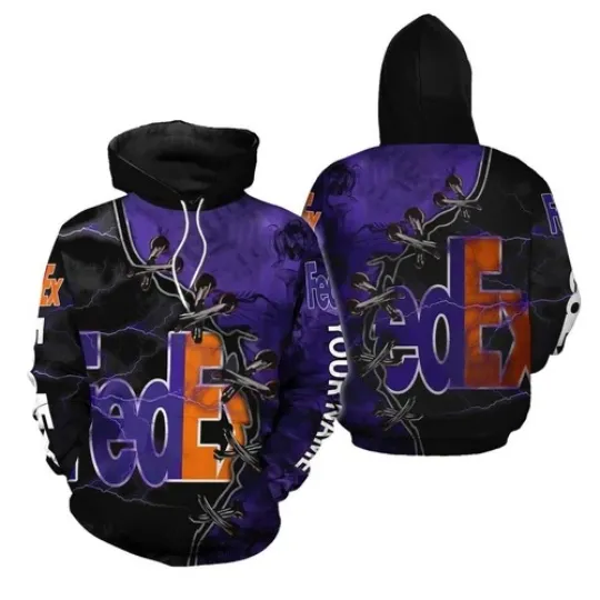 Personalized FedEx Ground 3D Hoodie