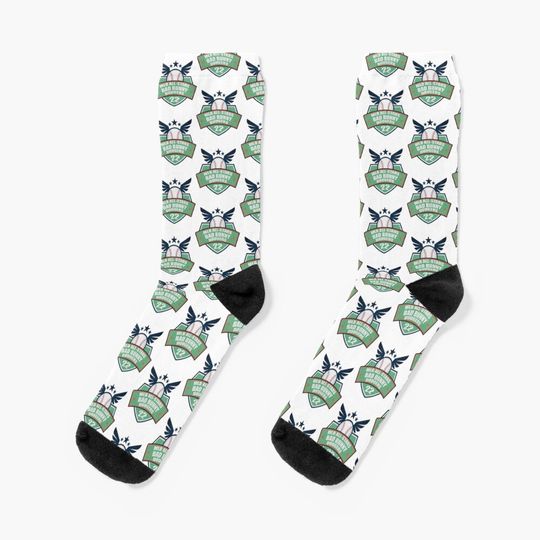 Bad Bunny Dodgers 2022   Socks