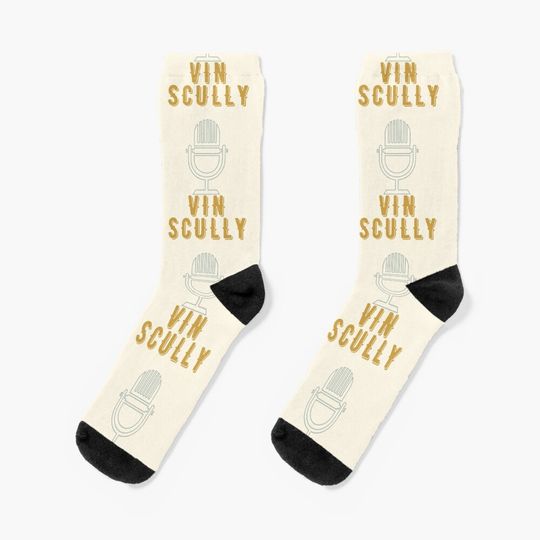 Discover Vin Scully Microphone Socks