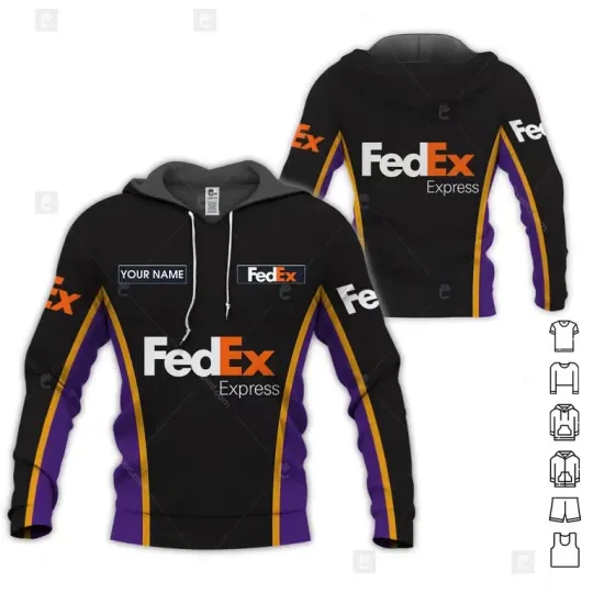 Discover Personalized Name Fedex 3D All Over Printed Clothes CM501