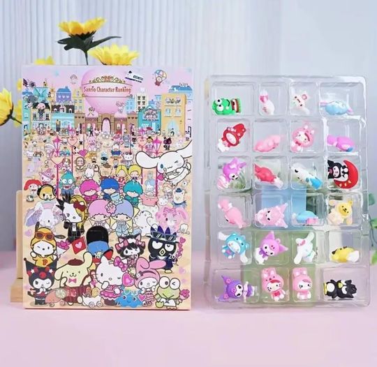 Discover Hello Kitty Acrylic Advent Calendar Blind Box