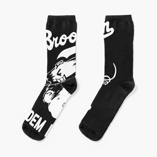 Brooklyn dodgers   defunct logo series (baseball team)  classic t shirt Socks