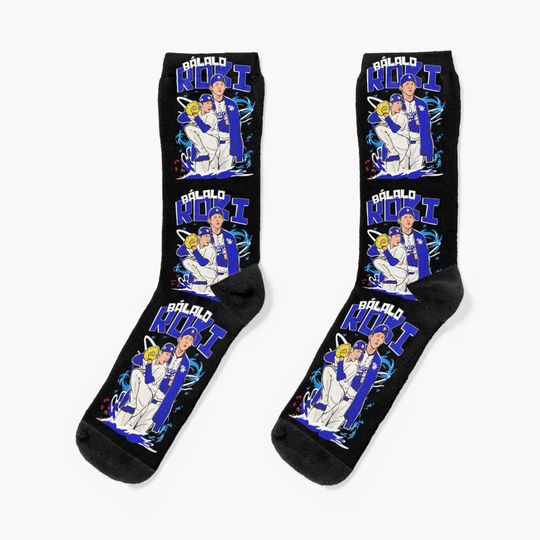 Discover Roki Sasaki Balalo Roki Los Angeles Dodgers Socks