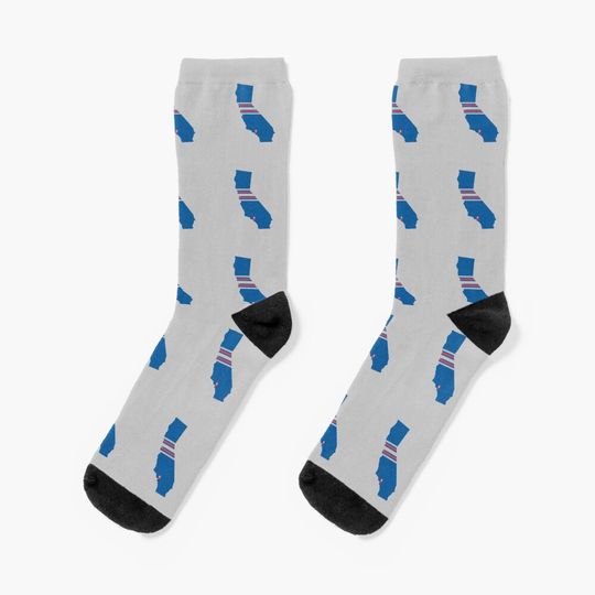 Discover Los Angeles Baseball Socks