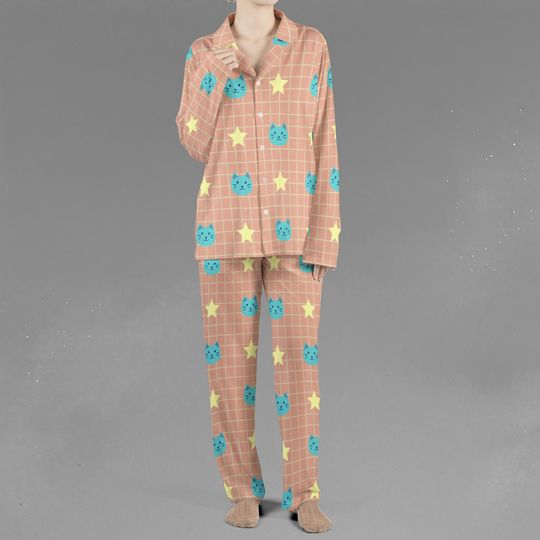 Family Matching Derpy Tiger Pajamas, Cute Animal Sleepwear