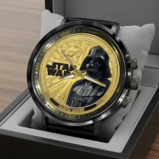 Discover Star Wars Black Stainless Steel Watch