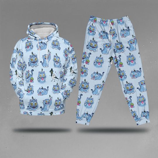 Derpy Tiger Hoodie, KPDH Sweatshirt, Cute Anime Hoodie, Kpop Hunter Inspired Streetwear