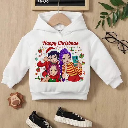 Discover New K Pop Demon Hunters Kids Hoodie Kawaii Cartoon Printed Hoodie Coat Boys Autumn Jacket Baby Girl Winter Clothes