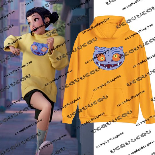 KPop Demon Hunters Derpy Tiger Hoodies For Women Autumn Winter New Couple Hoodie 2025 Movie Hoody For Men Women Mother-to-be Top