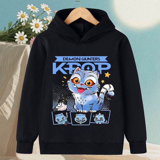 Discover KPop Devil Hunter Rumi unisex hooded sweatshirt Korean fashion casual top casual girls' clothing