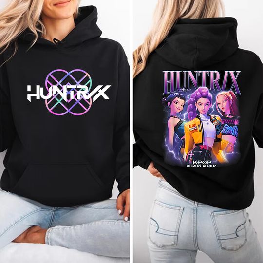 Discover New Autumn and Winter Hoodies KPop Demon Hunters Printed Hoodie Street Outdoor Hooded Hip Hop Sweatshirt for Women Men