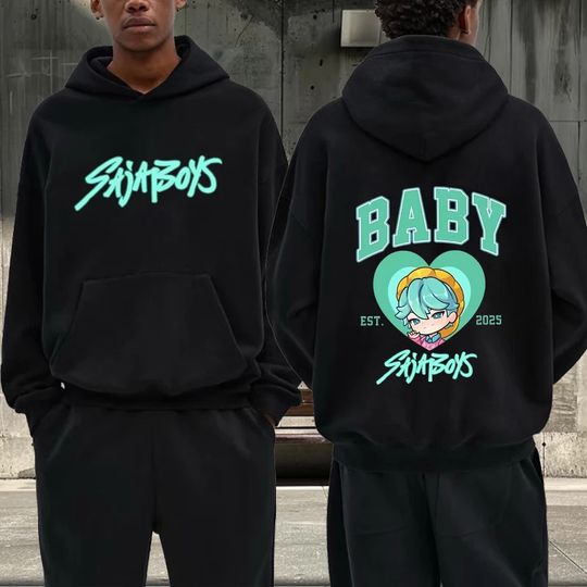 Kpop Demon Hunters Saja Boys hoodie men women vintage Anime Long sleeve Sweatshirt with print Graphics oversized  hoodie  unisex
