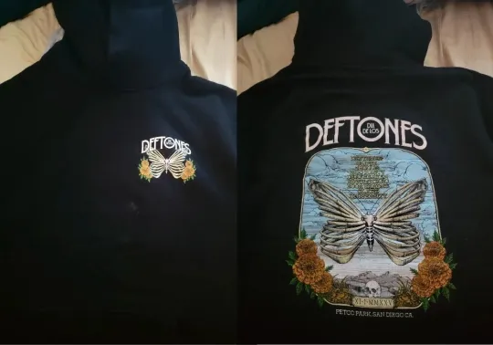 Discover Exclusive New!! Dia de los 2025 x Deftone Merch 2 Side Hoodie Reprint Gildan