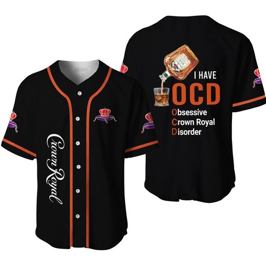 Crown Royal Baseball Jersey, Drinking Whisky Jersey Women, Alcohol Label Football Jersey, Whiskey Athletic Jersey, Wine Jersey Men