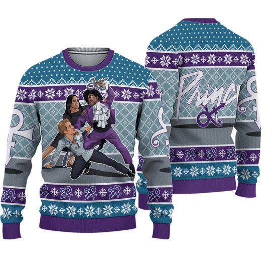 Meme Christmas Prince Ugly Sweater