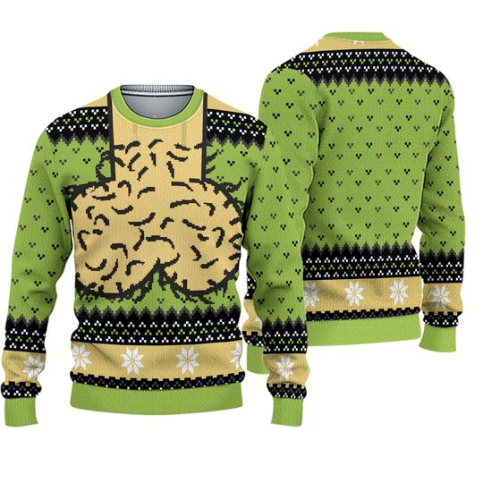 Funny Meme Ugly Christmas Holiday Sweater, Meme Ugly Christmas Sweater