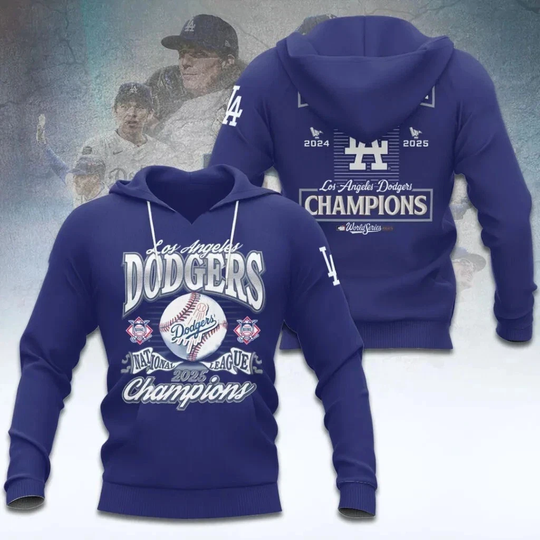 Discover Los Angeles LA Dodger 2025 3D Apparel Hoodie