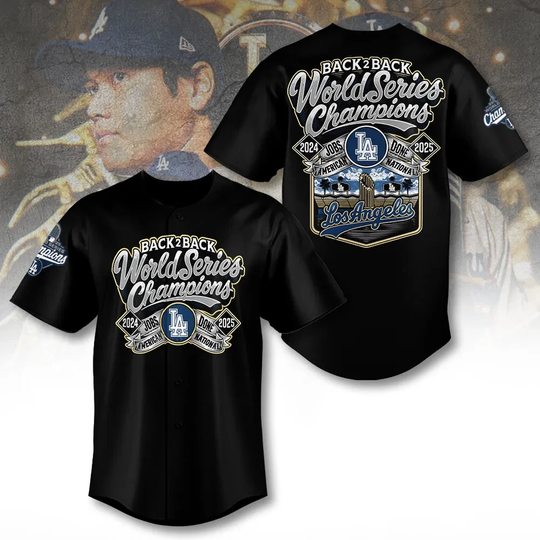 Discover Dodgers World Series 2025 Baseball Jersey