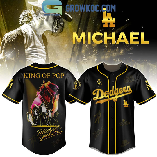 Los Angeles Dodgers x Michael Jackson King Of Pop Jersey