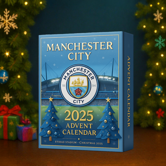 Discover Manchester City Acrylic Advent Calendar Blind Box, 2D Acrylic Decor