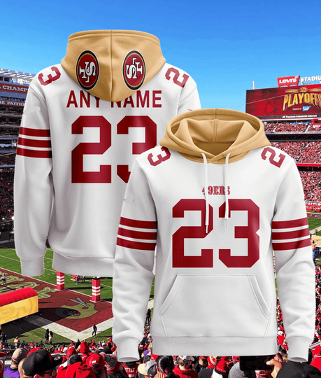 San Francisco 49ers 3D Hoodie
