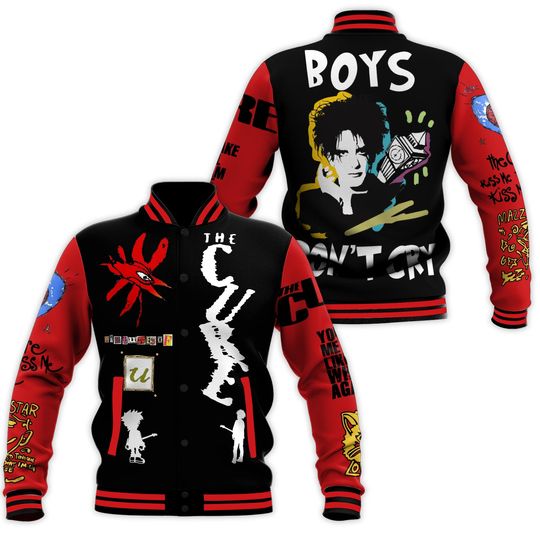 The Cure Boys New Baseball Jacket For Fan