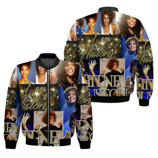 Women's Whitney Houston Bomber Jacket