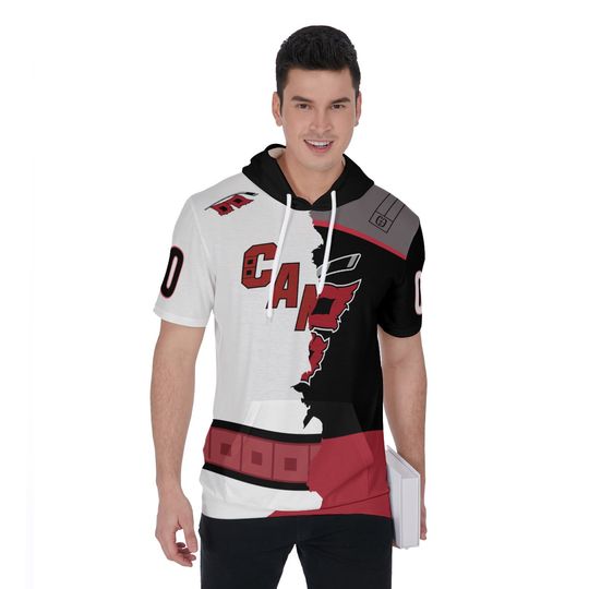 Carolina Hurricanes Personalize Short Sleeve Hoodie