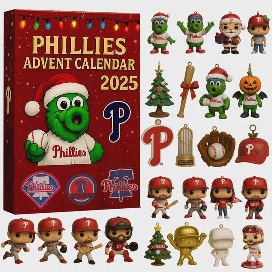 Discover Baseball Advent Calendar 2025  24 Days of Collectible Sports Figures | Christmas Countdown Gift for Fans