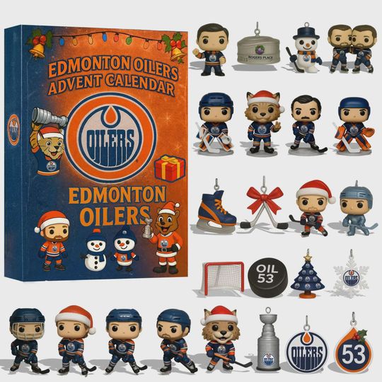 Discover Hockey Advent Calendar 2025  24 Days of Ice Hockey Collectibles | Sports Christmas Countdown Gift