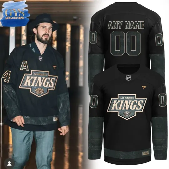 Discover Personalized Los Angeles Kings Veterans Day Hockey Shirt Men's Fan Gear Gift