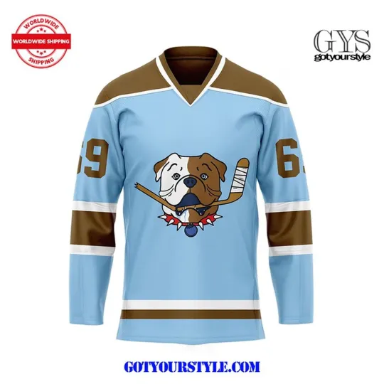 Discover Shore 69 Sudbury Blueberry Bulldogs Hockey Shirt Men's Fan Gear Gift Breathable