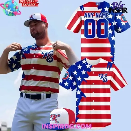 Discover YC Knoxville Smokies Independence Day 2025 Baseball Jersey