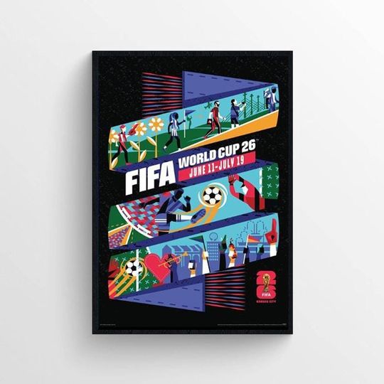 Kansas City Official FIFA World Cup 2026 Poster