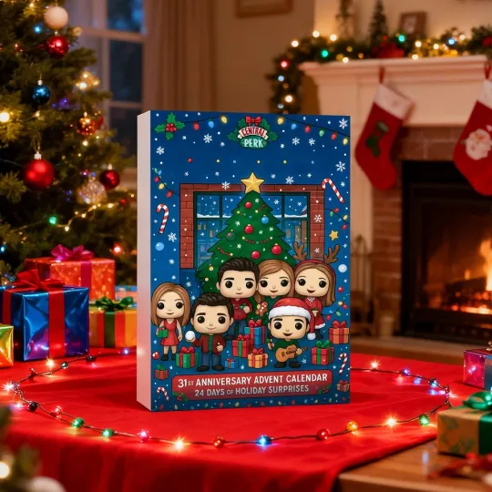 Discover 2025 Friends Advent Calendar Blind Box Kid Xmas Gift 24 Days Christmas Countdown