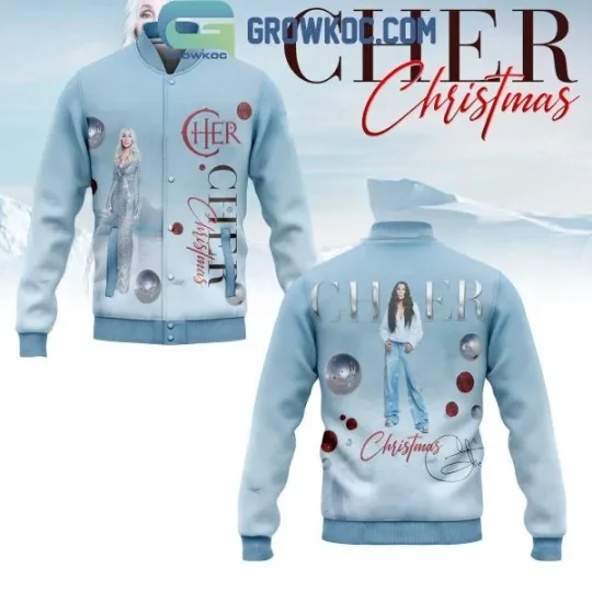 Discover Cher Christmas Baseball Jacket