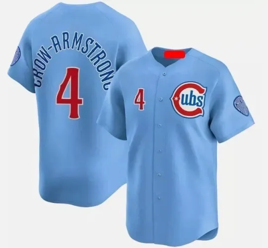 Discover YC SNew Pete Crow-Armstrong #4 Jersey All Size For Fan Hot Baseball Jersey