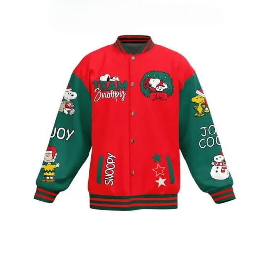 Tis The Season To Be Merry And Bright Christmas Baseball Jacket
