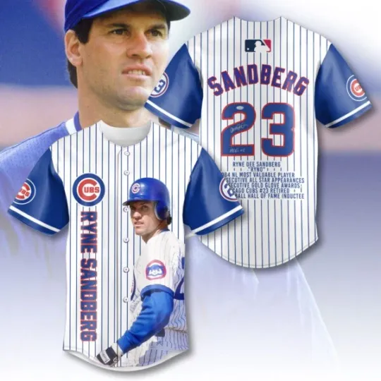 Discover C.u.b. x Ryne Sandberg Baseball Jersey