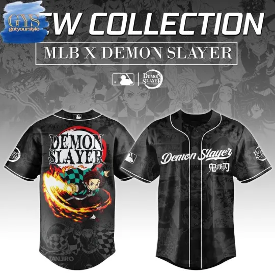 Discover Kamado tanjiror demon x Special Edition Baseball Jersey