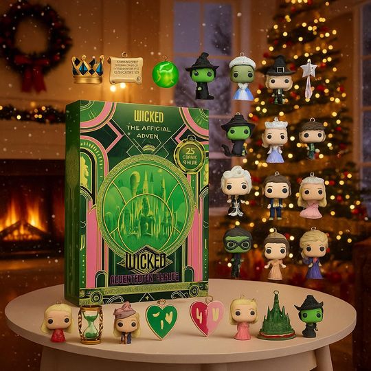 Discover 2025 Wlcked Advent Calendar  24 Magical Broadway Musical Surprises, Fun Christmas Countdown & Unique Xmas Gift