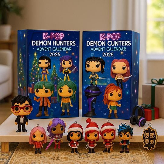 Discover 2025 K-Pop Advent Calendar with 24 Blind Box Gifts  Fun Kpop Christmas Ornaments for Stans & Holiday Tree Decor