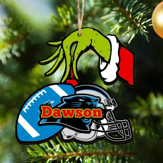 Discover Personalized Carolina Football Team Pantherss Christmas Ornament Gift Decor
