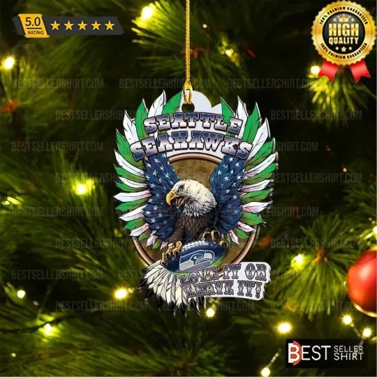 Discover Personalized Seattle Football Team Seahawkss Christmas Ornament Gift Decor