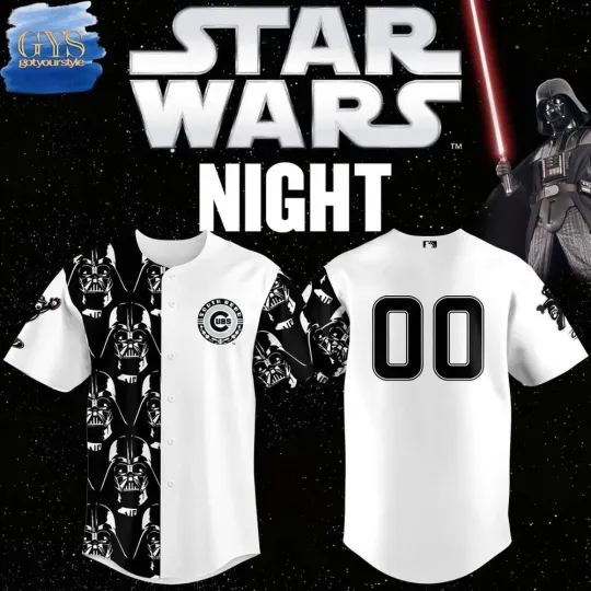 Discover South Bend Cubs 2025 Star Wars Night Limited Edition Baseball Jersey