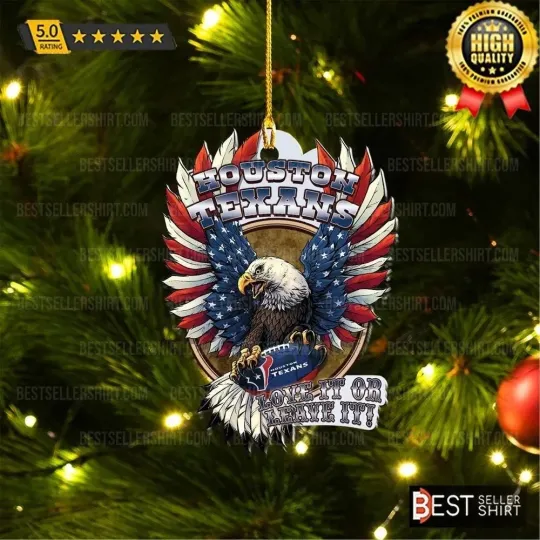 Discover Personalized Houston Football Team Texanss Christmas Ornament Gift Decor