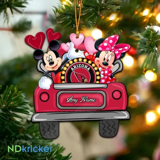 Discover Personalized Arizonna Football Team Cardinals Christmas Ornament Gift Decor