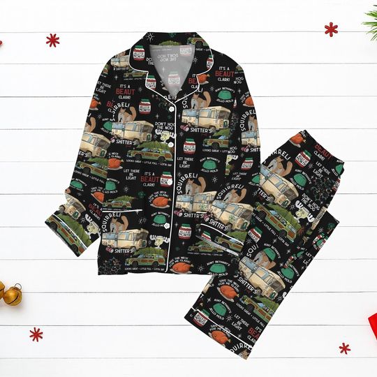 Discover Christmas Vacation Pajamas, Christmas Clark Griswold Pajamas, National Christmas Pajamas, Movie Xmas Pajamas, Xmas Pjs Gift