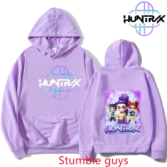 Discover New Kpop Demon Hunters Winter Sweatshirt Thermal Women Men Anime Cartoon Warm Fashion Hoodie